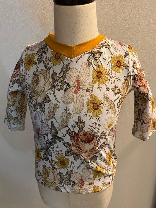Fall pop up v neck