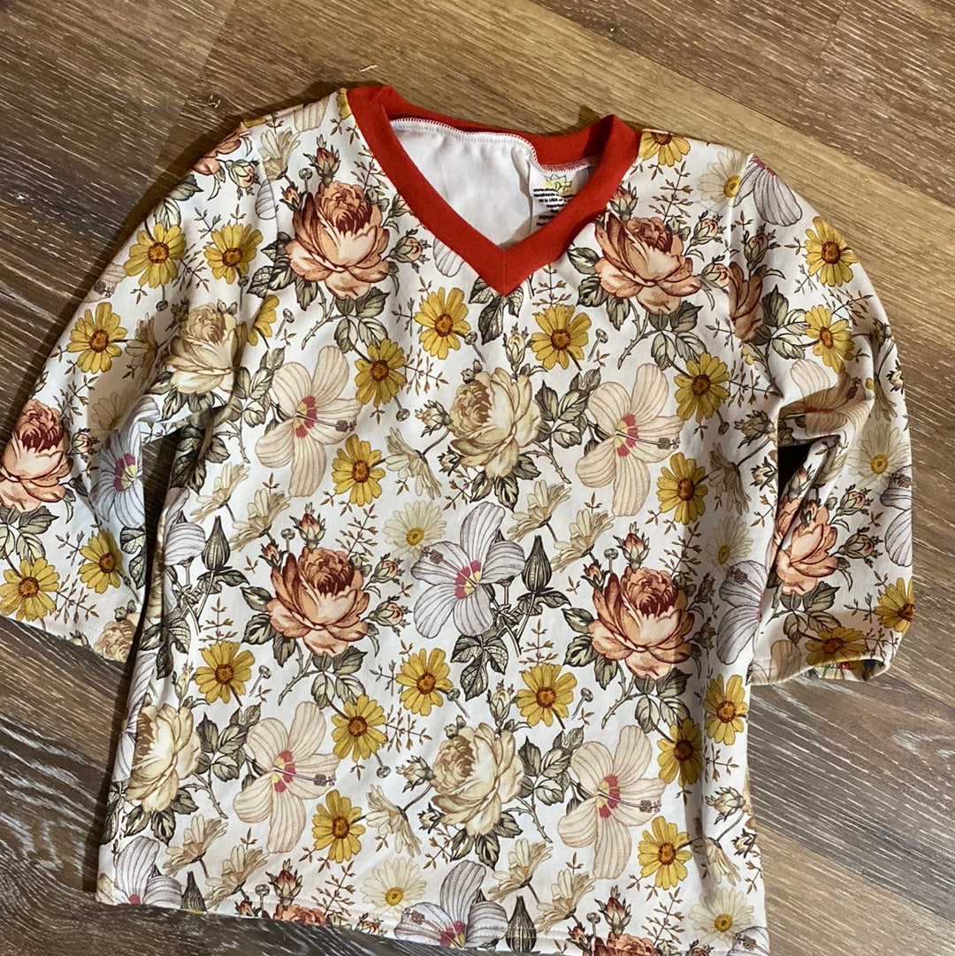 Fall pop up v neck